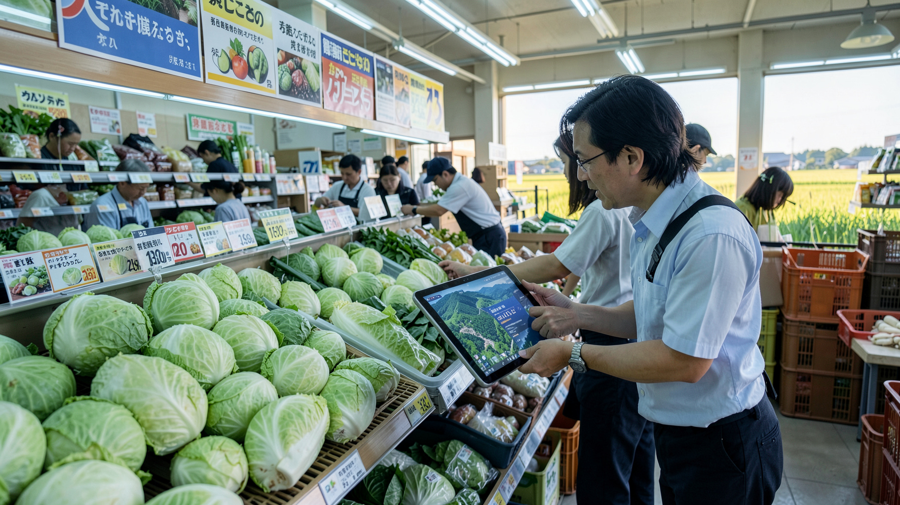 衛星データでキャベツ販促を最適化、需要予測が変える食品流通の現場